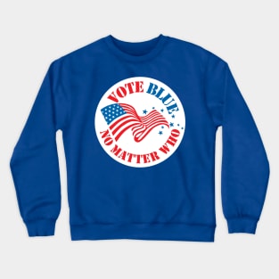 Vote Blue Crewneck Sweatshirt